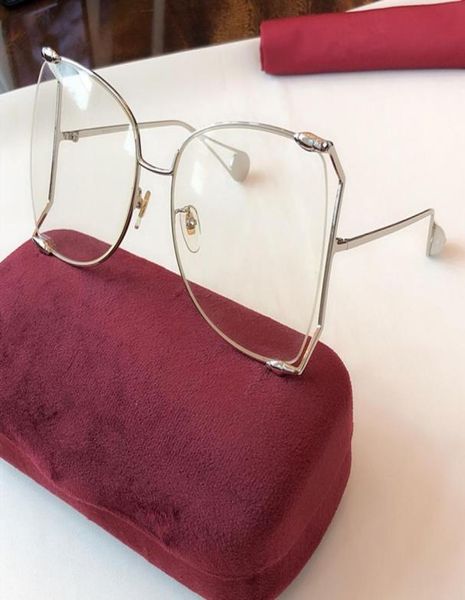 

2020 new fashion designer glasses frame female irregular large circle g0252s metal sunglasses uv400 6318135 with pa6583333