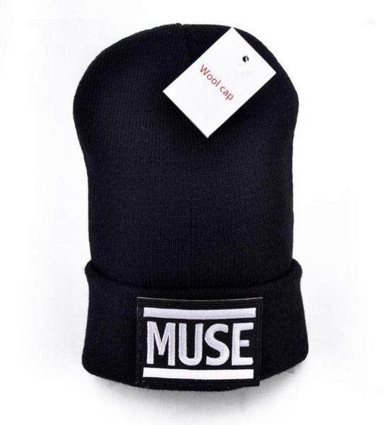 

beanies muse logo wool 6 colors knit men winter hats for women beanie warm hat crochet cotton18542796
