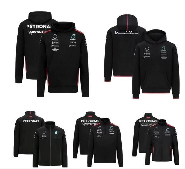 

Motorcycle Apparel F1 Team Hoodie New Racing Jacket Same Style Customization, Champagne