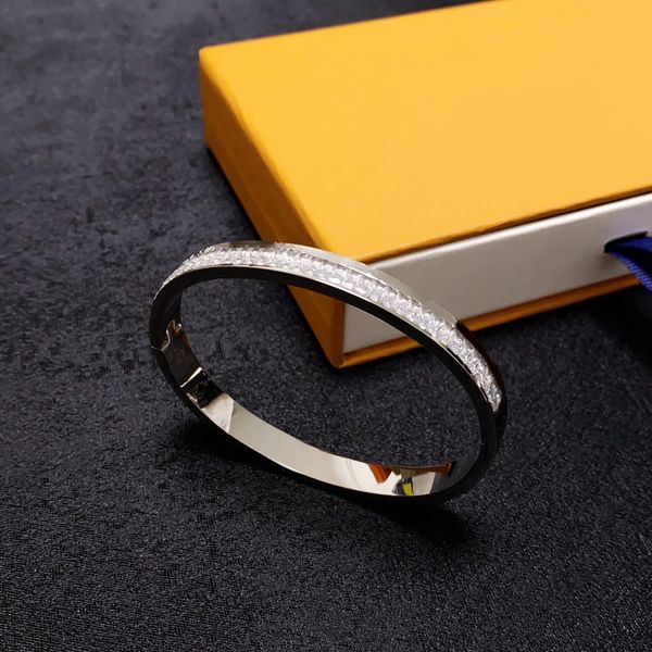 

designer jewelry classic luxury bracelets for women silver lovers diamonds Wedding gift high quality Jewelry gift
