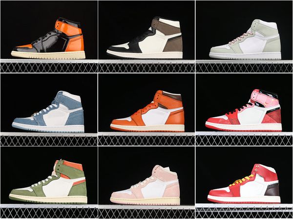 

77 Color With box MAGe 1 High Basketball Shoes Women Mens Sneakers Size 4-14, 555088-028