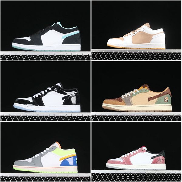 

Wholesale DropShipping 77Color ASH 1 Low Basketball Shoes Sneakers Size 4-13 New Sale, Dm7866-401