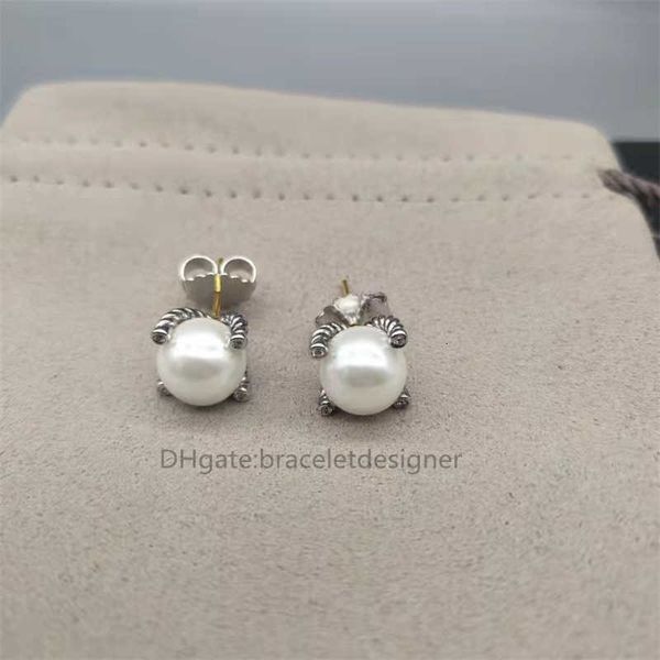 

Stud earrings Jewelry free designer luxury bijoux jewelry fashion shipping woman earring Earrings Luxury Pearl High Quality Dy 925 Silver Needle Accessories gifts