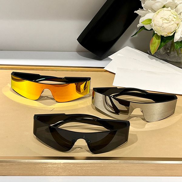 

Designer Men and Women Lunettes de Soleil Unique Personality Irregular Borderless Rectangular Frame Gradient Sunglasses Tourism Outdoor Sports 0041S