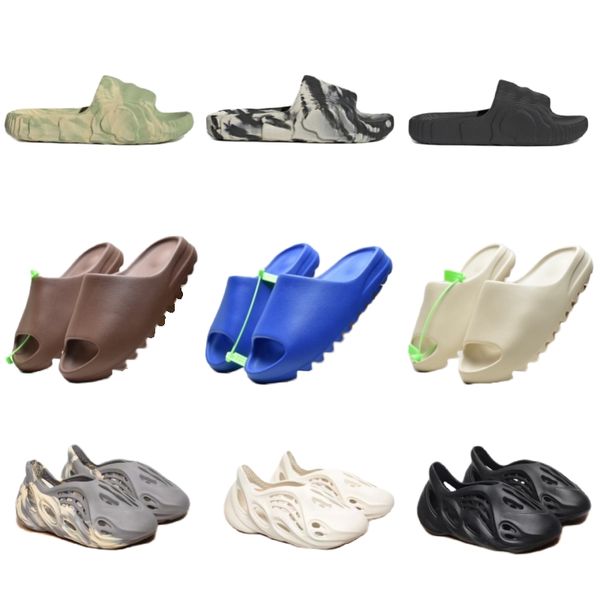 

Slippers foam runner slides men's sandals women's beach shoes Vermillion Mineral Blue Onyx Pure Sandals Slide Slipper Ochre Bone Resin Clog Desert Ararat runr slides, 23