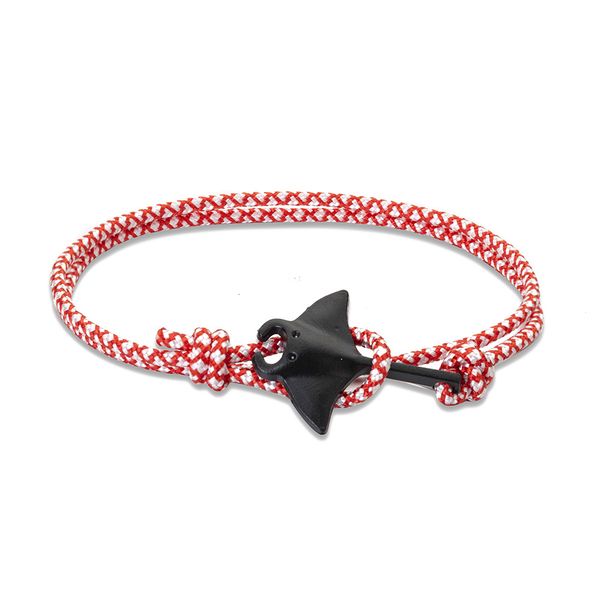 

New Arrival Multi Color Paracord Bracelet Fish Animal Buckle Bracelets for Couples