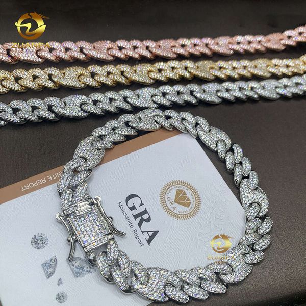 

Wholesale Custom Hip Hop Cuban Curb Link Mens Chain Necklace Cuban Link Chain Women Men Cuban Link Chain