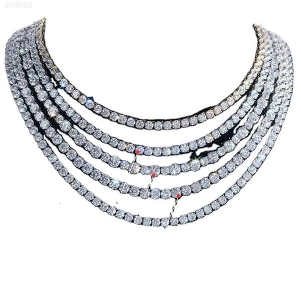 

Fancy Tennis Chain Premium Custom Jewelry 10k 14k 18k 22k White/yellow/rose Solid Gold All Mm Size Round Diamonds Tennis Chain
