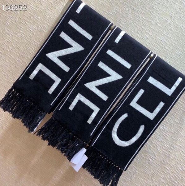 

Designer scarf designers Scarf Echarpe Scarf Fashion Winter Scarves Soft Cashmere Big Letter Reversible Design for Man Women Shaw