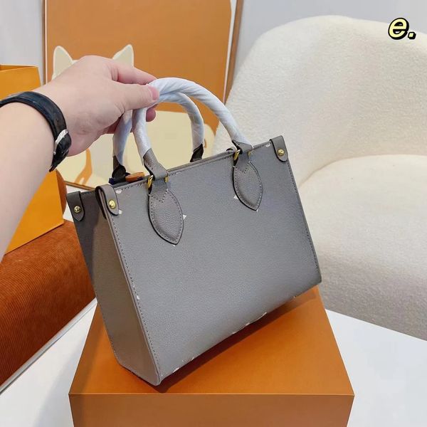 

Designer shopping bag 5A large capacity tote bag 2023 New cowhide shoulder bag designer handbag