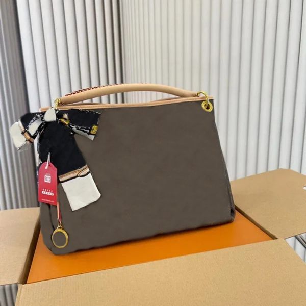 

Designer handbag women's tote Leather fashion shopping bag, 2 flower pattern