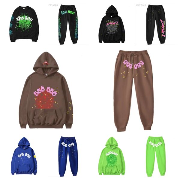 

sp5der hoodie designer men women pullover young thug 555555 hoodies High Quality sweatshirt man luxury womens Graphic Pink Sweatshirts y2k Pullovers -2XL, 37