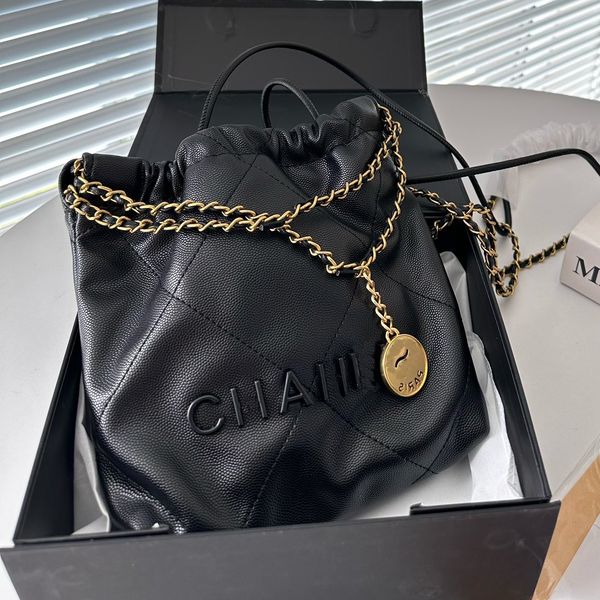 

Crossbody BagWomen Drawstring Mini Shopping Bag Luxury Brand Antique Bucket Bag Garbage Bag Gold Plated Vintage Bag Shoulder Bag Handbag Single designer bag, Multi-color