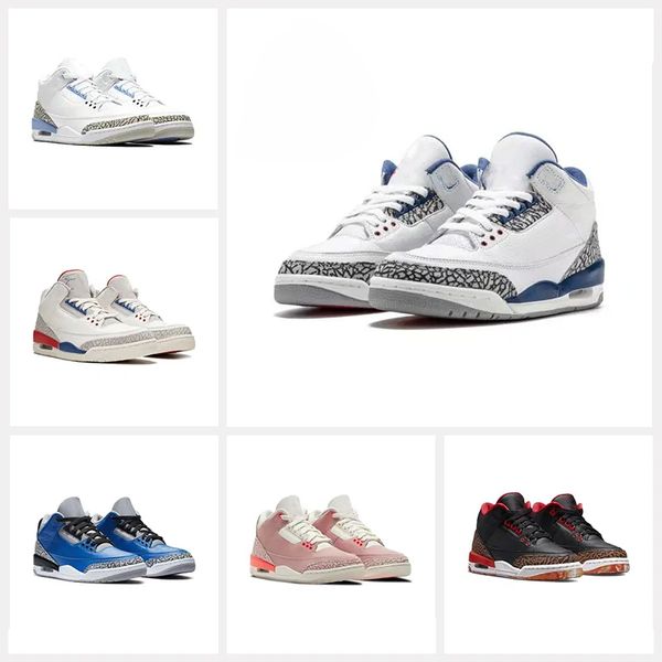 

Basketball Shoes Mens Trainers Sneakers Red Pine Green Racer Blue Cool Grey Purple Laser Orange MenJumpman 3 Cardinal Hall Of Fame Court, White green