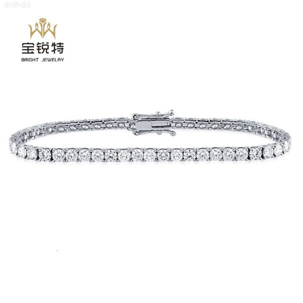 

18k Diamond Tennis Bracelet Au750 Lab Grown Tennis Bracelet Cuban Link Bracelet Custom Fine Diamond Jewelry