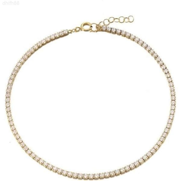 

Fine Jewelry 14k Gold Anklet Bracelets Leg Chain Foot Jewelry Tennis Bracelet for Women