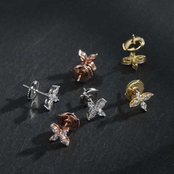 

Tiff Earring Designer Jewelry Luxury Fashion jewelry Fashion 925 Sterling Silver Minimalist Horse Eyes Zircon Earrings Gold Plated High Edition jewelry accessory