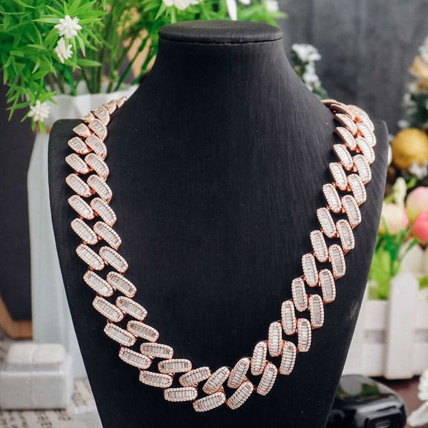 

Provence High Quality Hip Hop Moissanie Diamond Letter Sier Cuban Chain Hotselling Necklace 20Inch