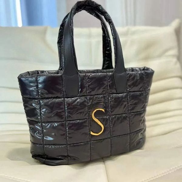 

Tote bag cashmere jacket bag designer large capacity travel shopping bag Classic luxury handbag, Black