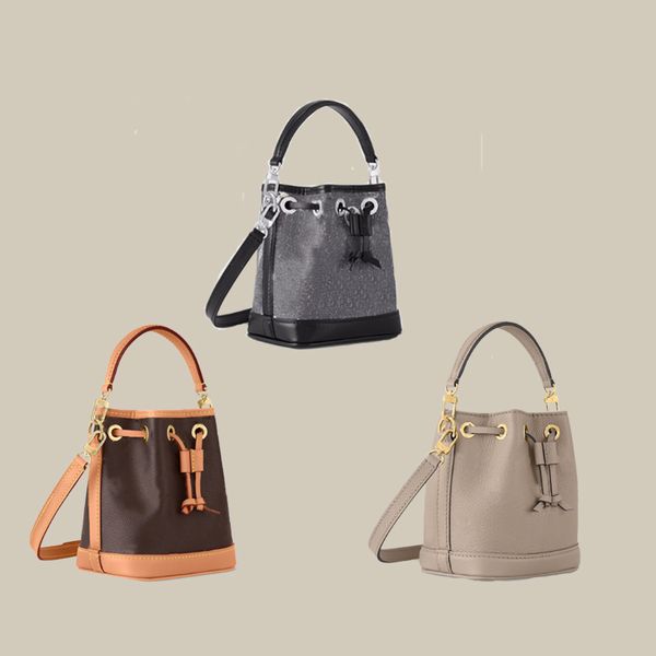 

Mini Fashion Bucket Bag 6 Colours Vintage Crossbody Luxury Top Designer Shoulder Bags Classic Wholesale Party Handbag Luxury