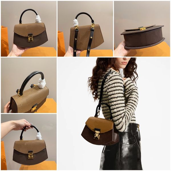 

Vintage Handbag Women Shoulder Bags Wholesale Cross Body Luxury Totes Artwork Shoulder Bag High-Quality Crossbody Fashion Top Designer Handbags, Split