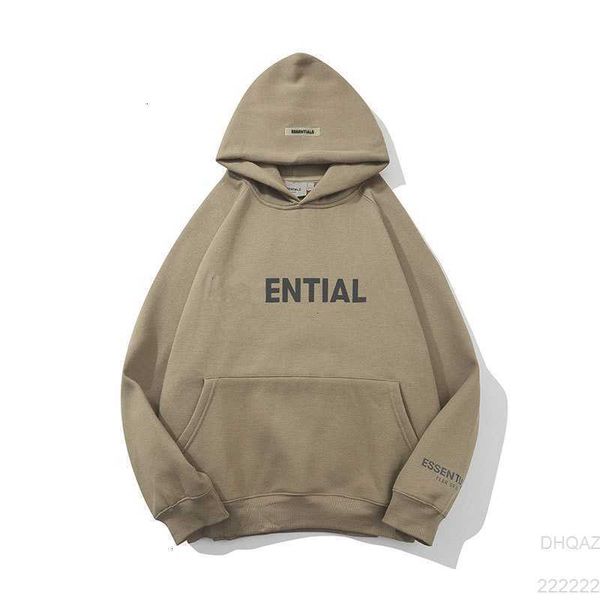 

HIGH QUALITY Designer ESS Hoodeds Men/Women 1977 Printed Letter Pullover Sweatshirts Classic Oversized Couples Essentialclothing 3K29, 46