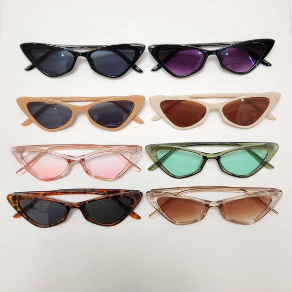 

Cat's Eye Sunglasses for Women 2023 New for Men and Fashion Trend Small Frame 023I