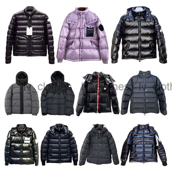 

Designer Mens Jackets Mens Down Jackets Fashionable Parkas Classic Black Down Jackets Mens Jackets Winter White Duck Down Warm Thickened Hooded Jackets, 12colour