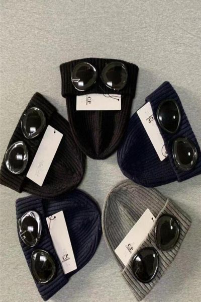 

Bonnet Hat Cp Beanie Hat Two Cp Beanie Lens Windbreak Hood CP Beanies Outdoor scarf beanie hat cp hat s, Grey