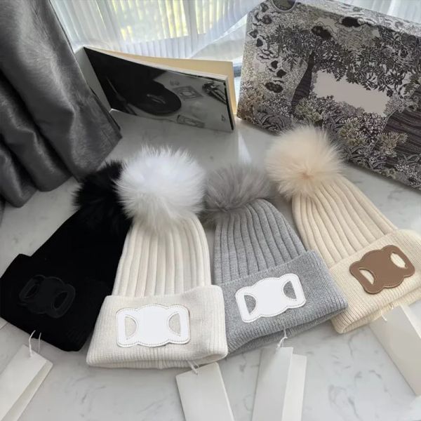 

23WF Womens Knitted Hat Casual CE Letter Designer Beanie Hat Womens Cold Cap 9 Colors Warm Vacation Travel Bonnet, Ce1