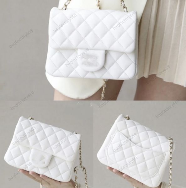 

10A Womens Designer Bag classic flap bag real leather designer bag black crossbody bag Caviar Leather Crush Pearl Gold Ball Metal Hardware Shoulder Handbags lady bag, 10