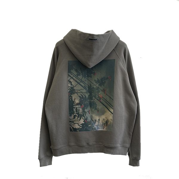 

Usa Casual Fog Long Sleeve Sweatshirts Couple Essen Hooed Pullover Hoodies Silicones Letter Essent  Oversize Man, White