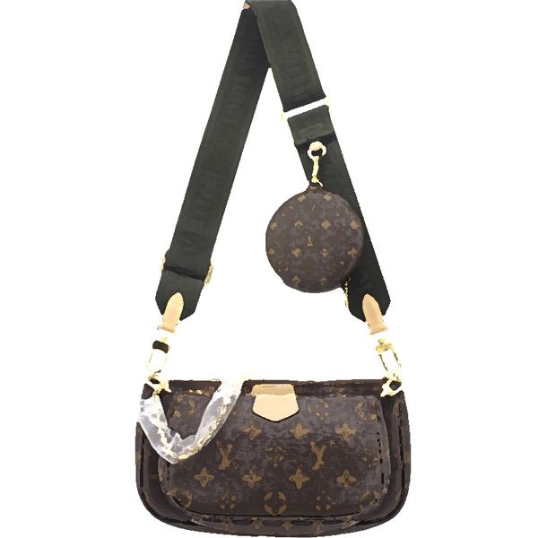 

Designer Bag Dupes Women Classic Pochette Accessoires Handbags For Woman Maternity Supplies Multipurpose Womens Leather Crossbody Bag Luxury Crossbody Bag