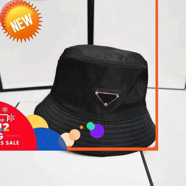 

81Hat Mens CaA Womens Designer Trucker Hats Mens Triangle Badge Beanie Wide Brim Hats Casquettes Unisex Outdoor Casual Fashion CaAs Beach CaAs83a, Black