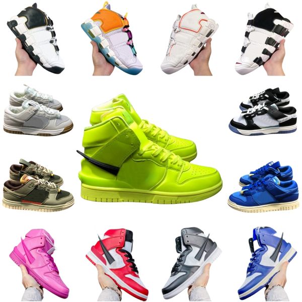 

Boots top leather basketball shoes luxury men's designer shoes women's letter sneaker rubber bottom skate shoes lace up running shoes mixed color round toe jelly color, 16