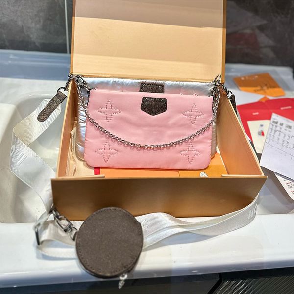 

Maxi Multi Pochette Accessoires Crossbody Women Shoulder Purse Wallet messenger Bag, #5