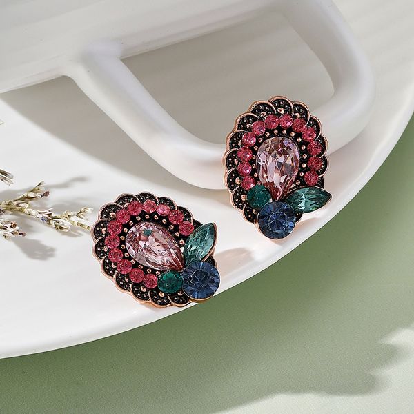 

Designer Jewelry Earrings Fashion Multi Color Gemstones Earrings Top-quality MoonRiverJewel Christmas Birthday New Year