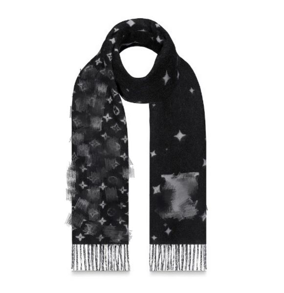 

Luxury Cashmere scarf designer shawl classic Geometric Star Top Quality Warm Autumn Winter Christmas New Year Birthday Gift Valentine2024
