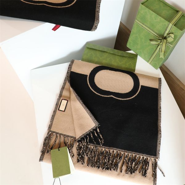 

Luxury Scarf For Women Silk Cashmere Mens Scarves Winter Hand Embroidered Shawl Muffl Neckerchiefs Designer