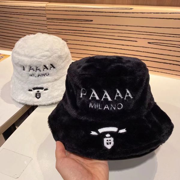 

Beanie Hat Designer Bonnet Beanie Fisherman Classic Women's Cap Official Website the Same PPAAA Brand Wide, White