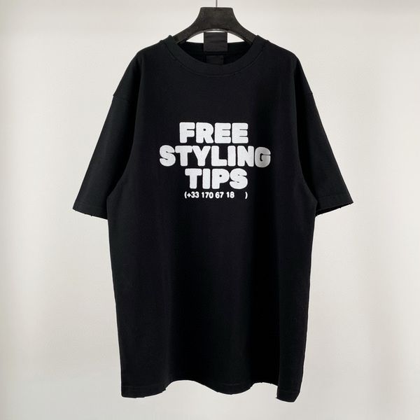 

Polos tee Mens Crew Plus T-shirts Neck Embroidered alphabet Polar tone Summer Wear Street real Cotton LO8O