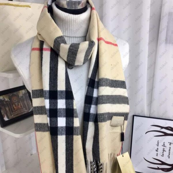 

Scarf Echarpe scarf designers New Top Women Man Designer Scarf Fashion Brand 100% Cashmere Scarves for Winter Womens and Mens Long Wraps Size 180x30cm s