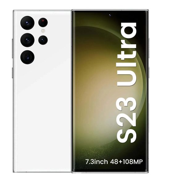 

Ultra S23 5G Smart Phone 4G LTE Octa Core 6GB 128GB 6.8 inch Punch-hole Full Screen Fingerprint Face ID 13MP Camera GPS 1TB 512GB 256GB 25, White