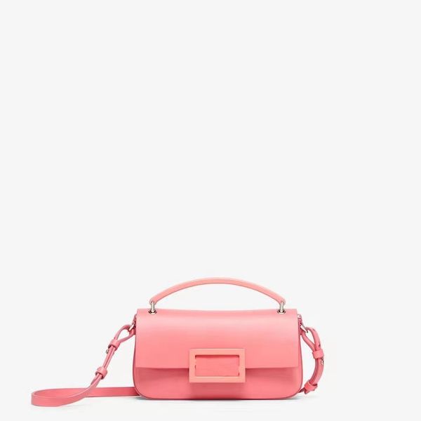 Long stick bag, designer bag, handbag, crossbody shoulder bag, wallet, canvas, white leather, medium chain, fashionable, fluorescent color, mini