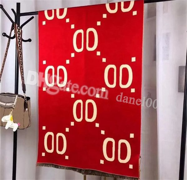 

Women's Men's Echarpe Fashion Designer Sca Letter Cashmere Scarves Classic Simplicity Soft Touch Autumn and Winter Models Silk Sca