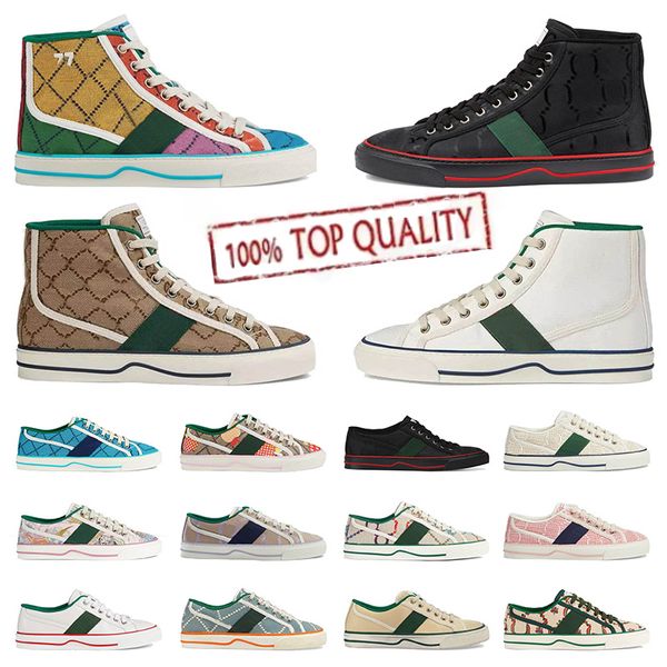 

Tennis 1977 Canvas Shoes Jumbo Sneaker Designers Womens Shoes Italy Green and Red Web Stripe Rubber Sole S Stretch Cotton Low Top Mens, Silver