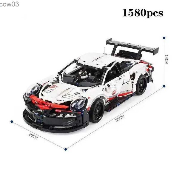 

Blocks 1580PCS Technical Car Toy Gifts for Kids Model Building Projects for Adults Bricks Constructor Christmas Gifts R231020