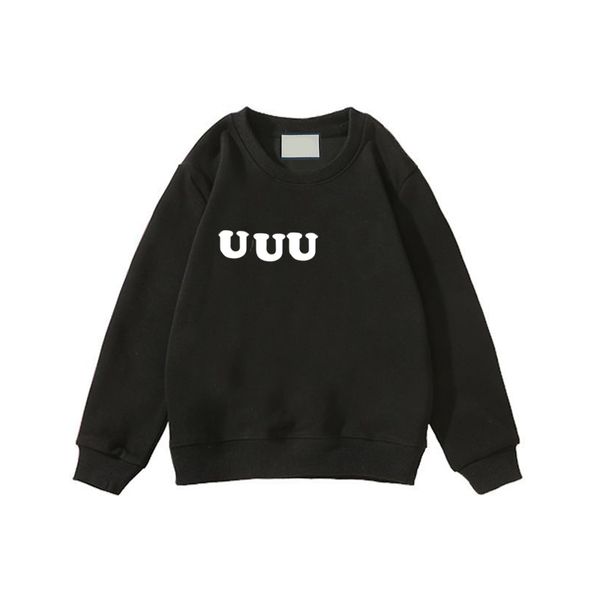 

Winter Kids Clothes Boys Girls Sweatershirt Fashion Comfortable Hoodie Long Sleeve Sweatershirts Casual Printing Round Neck White Hoodies, Blue