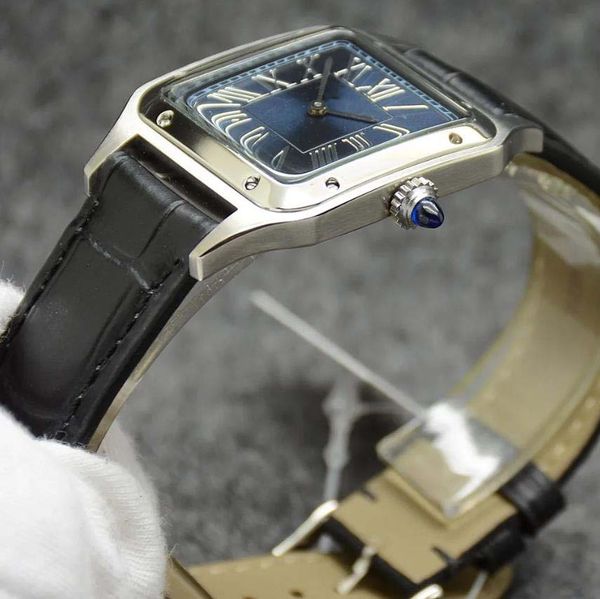 

Dumont Ladies Quartz Battery Power Watch Leather Strap Mens, #13