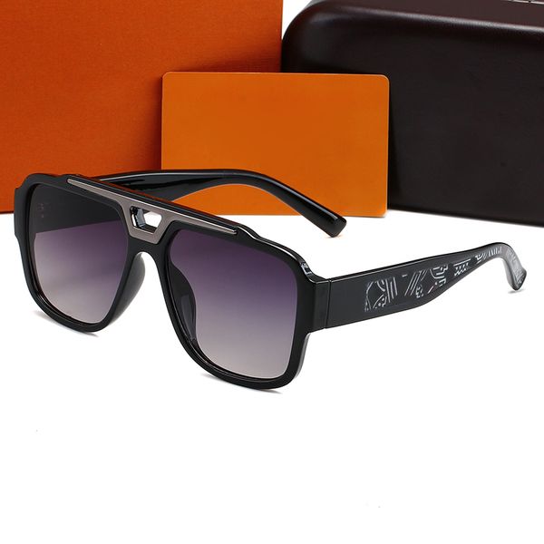 

3JJ4 Fashion Designer Sunglasses for Woman Goggle WoMens Sunglasses Women Nice Square Sun Glasses Black Dark Lenses Retro Eyeglasses Men Pink Glasses with Box